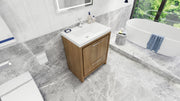 Moreno Bath FSDOLCE30 Dolce 30" Freestanding Bathroom Vanity Set with Single Reinforced Acrylic Sink - view 8