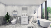Moreno Bath FSDOLCE30 Dolce 30" Freestanding Bathroom Vanity Set with Single Reinforced Acrylic Sink - view 4