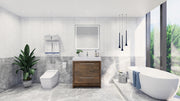 Moreno Bath FSDOLCE36 Dolce 36" Freestanding Bathroom Vanity Set with Single Reinforced Acrylic Sink