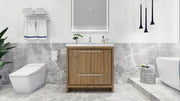 Moreno Bath FSDOLCE36 Dolce 36" Freestanding Bathroom Vanity Set with Single Reinforced Acrylic Sink - view 6