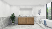 Moreno Bath FSDOLCE72D Dolce 72" Freestanding Bathroom Vanity Set with Reinforced Acrylic White Top - view 2