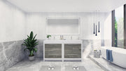 Moreno Bath FSDOLCE72D Dolce 72" Freestanding Bathroom Vanity Set with Reinforced Acrylic White Top - view 3
