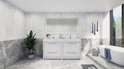 Moreno Bath FSDOLCE72D Dolce 72" Freestanding Bathroom Vanity Set with Reinforced Acrylic White Top - view 4