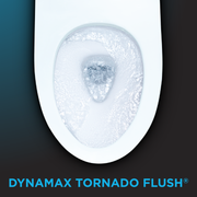 TOTO CWT449249CMFG#WH SP Wall-Hung Square-Shape Toilet and DuoFit In-Wall 1.28 and 0.9 GPF Dual-Flush Tank System with Copper Supply - view 5