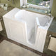 Meditub 2653RWH Walk-In 26 x 53 Right Drain White Whirlpool Jetted Walk-In Bathtub