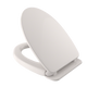 TOTO SS124#11 SoftClose Slow Close Elongated Toilet Seat and Lid, Colonial White