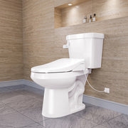 Anzzi TL-AZEB107UWH Electric Bidet Seat with Auto Lid, Heated, Warm Water, Air Dryer, Self Cleaning, Lady Wash, Deodoriz