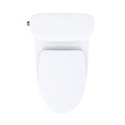 TOTO MS686124CUFG#01 Aurora 1G One-Piece Elongated 1.0 GPF WASHLET+ and Auto Flush Ready Universal Height Toilet with CEFIONTECT and SS124 SoftClose Seat, Cotton White - view 8