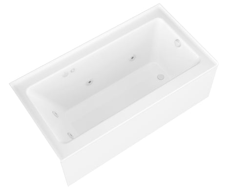 Atlantis Whirlpool 3260SHWR Soho 32 x 60 Front Skirted Whirlpool Tub with Right Drain