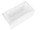 Atlantis Whirlpool 3260SHWR Soho 32 x 60 Front Skirted Whirlpool Tub with Right Drain