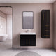 Moreno Bath ELSA30WH Elsa 30" Floating Bathroom Vanity With Reinforced Acrylic Sink Top