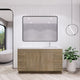 Moreno Bath ELSA60SRFS Elsa 60" Freestanding Vanity with Reinforced Acrylic Single Sink Top (Right Side)