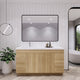 Moreno Bath ELSA60SLFS Elsa 60" Freestanding Vanity with Reinforced Acrylic Single Sink Top (Left Side)