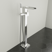 Emery Freestanding Tub Filler with Hand Shower