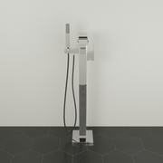 Emery Freestanding Tub Filler with Hand Shower