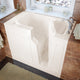 Meditub A2646RBD Walk-In 26 x 46 Right Drain Biscuit Whirlpool & Air Jetted Walk-In Bathtub
