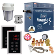 SteamSpa Executive Series Generator Round - Chrome