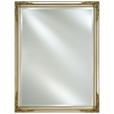 Afina EC13-2430 Estate Traditional Plus 24" W x 30" H Wood Framed Bevel Wall Mirror