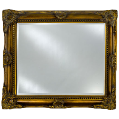 Afina EC17-2834 Estate Royale 28" W x 34" H Framed Bevel Wall Mirror