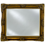 Afina EC17-5140-SV Estate Royale 51" W x 40" H Framed Bevel Wall Mirror