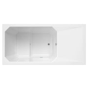 K-Plunge Iroquois 67 in. 1-Person All-in-One Cold Plunge and Hot Tub in Chestnut