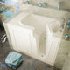 Meditub A2952RBD Walk-In 29 x 52 Right Drain Biscuit Whirlpool & Air Jetted Walk-In Bathtub
