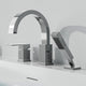 Anzzi Nite Series Single-Handle Deck-Mount Roman Tub Faucet with Handheld Sprayer in Polished Chrome