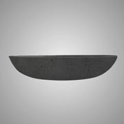 Faper Round Cast Concrete Vessel Sink - Black