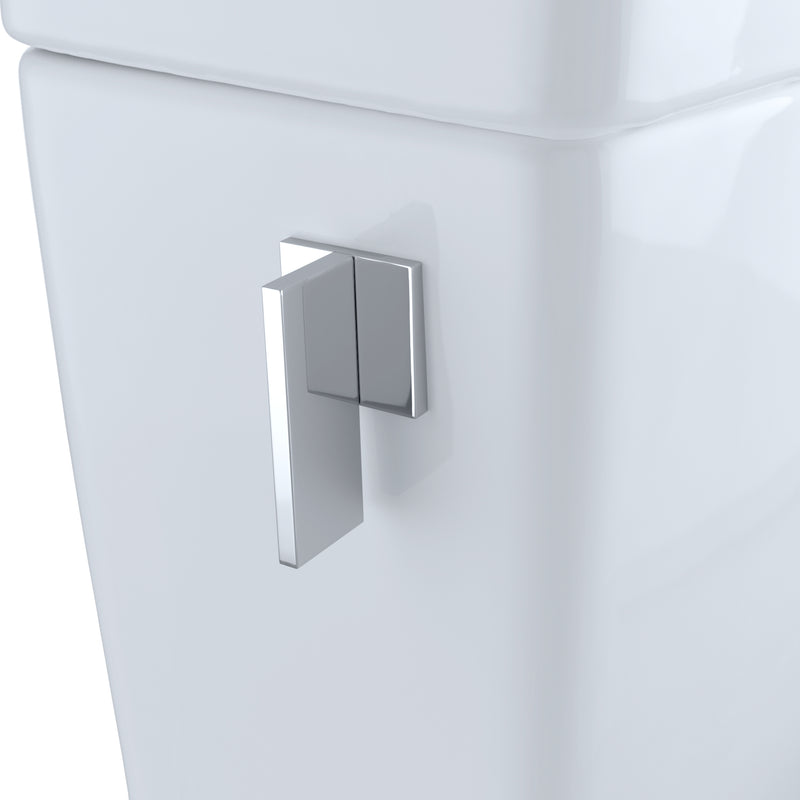 TOTO MS624234CEFG#01 Legato One-Piece Elongated 1.28 GPF Toilet with CEFIONTECT and SoftClose Seat, WASHLET+ Ready, Cotton White - view 7
