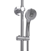 PULSE ShowerSpas 1088-CH-1.8GPM-RIV SeaBreeze II 8-in Rain Showerhead Shower System with Multi-function Handshower, Adjustable Slide Bar and Mixing Valve in Chrome, 1.8 GPM - view 3