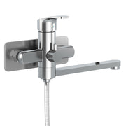 PULSE ShowerSpas 3030-WMTF-CH Niagara Highflow Wall Mounted Tub Filler with Pivoting Arm Spout and Handshower in Chrome - view 4