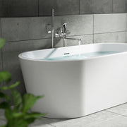 PULSE ShowerSpas 3030-WMTF-CH Niagara Highflow Wall Mounted Tub Filler with Pivoting Arm Spout and Handshower in Chrome - view 5