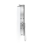 PULSE ShowerSpas 1042-SSB-1.8GPM Monterey 8-in Rain Showerhead ShowerSpa with 6 Body Jets and Handshower in Brushed Stainless Steel, 1.8 GPM - view 5