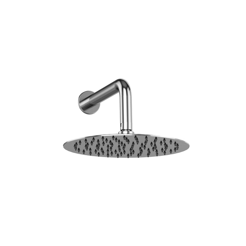 PULSE ShowerSpas 3006-CH-1.8GPM Refuge 10-in Rain Showerhead Combo Shower System with Adjustable Handshower Slide Bar and Pressure Balanced Mixing Valve in Chrome, 1.8 GPM - view 2