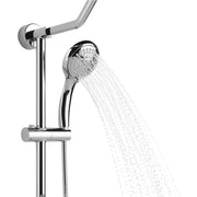 PULSE ShowerSpas 1011-CH-1.8GPM Kauai 8-in Rain Showerhead Shower System with Slide Bar and Integrated Soap Dish in Chrome, 1.8 GPM - view 6