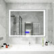 Moreno Bath MOA605 Moreno Florence 47" W x 35.5" H LED Mirror with Bluetooth, Time & Temperature Display