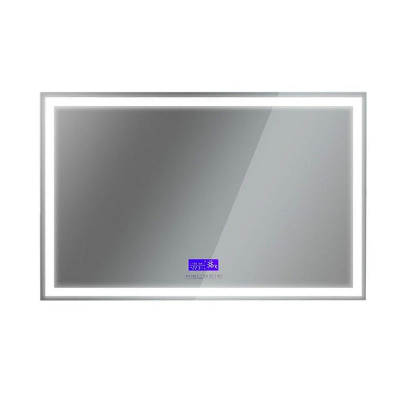Moreno Bath MOA606 Moreno Florence 55" W x35.5" H LED Mirror With Bluetooth, Time and Temperature