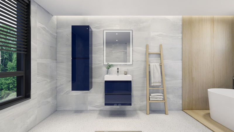 Moreno Bath FORTUNE24 Fortune 24" Floating Bathroom Vanity Set with Reinforced Acrylic Sink Top - view 10