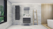 Moreno Bath FORTUNE30 Fortune 30" Floating Bathroom Vanity Set with Reinforced Acrylic Sink Top - view 6
