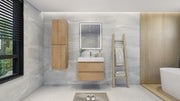 Moreno Bath FORTUNE30 Fortune 30" Floating Bathroom Vanity Set with Reinforced Acrylic Sink Top