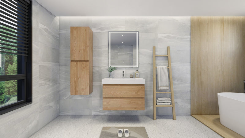 Moreno Bath FORTUNE36 Fortune 36" Floating Bathroom Vanity Set with Reinforced Acrylic Sink Top - view 3