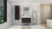 Moreno Bath FORTUNE36 Fortune 36" Floating Bathroom Vanity Set with Reinforced Acrylic Sink Top - view 10