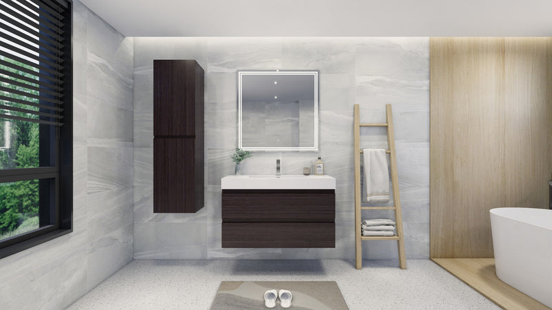 Moreno Bath FORTUNE42 Fortune 42" Floating Bathroom Vanity Set with Reinforced Acrylic Sink Top - view 7