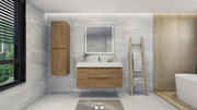Moreno Bath FORTUNE48S Fortune 48" Floating Bathroom Vanity Set with Reinforced Acrylic Single Sink Top - view 4