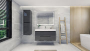 Moreno Bath FORTUNE48S Fortune 48" Floating Bathroom Vanity Set with Reinforced Acrylic Single Sink Top - view 6