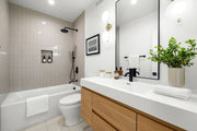 Moreno Bath FORTUNE60S Fortune 60" Floating Bathroom Vanity Set with Reinforced Acrylic Single Sink Top - view 2
