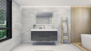 Moreno Bath FORTUNE60S Fortune 60" Floating Bathroom Vanity Set with Reinforced Acrylic Single Sink Top - view 10