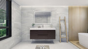 Moreno Bath FORTUNE60S Fortune 60" Floating Bathroom Vanity Set with Reinforced Acrylic Single Sink Top - view 5