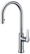Anzzi KF-AZ1068CH Cresent Single Handle Pull-Down Sprayer Kitchen Faucet in Polished Chrome