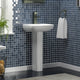 Galena 100 Vitreous China Pedestal Sink